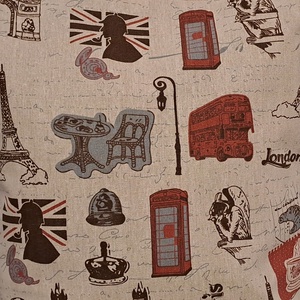 London, Párizs :) kifordítom-befordítom szatyor, ökotáska, válltáska - táska & tok - bevásárlás & shopper táska - shopper, textiltáska, szatyor - Meska.hu