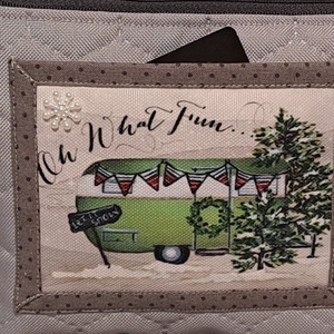 Lakókocsi :) neszesszer/sminktáska/irattartó - táska & tok - neszesszer - Meska.hu