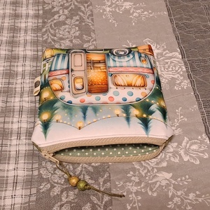 Lakókocsi :) neszesszer/sminktáska/betéttartó - táska & tok - neszesszer - Meska.hu