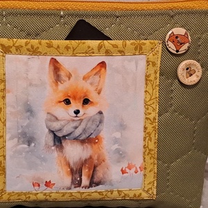 Róka Rudi  :) neszesszer/sminktáska/irattartó - táska & tok - neszesszer - Meska.hu