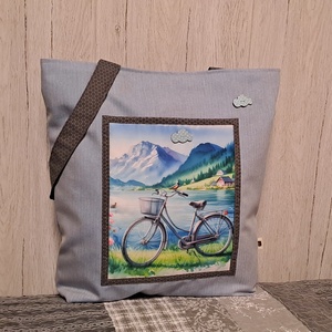 Hegyi tó :) szatyor, ökotáska, válltáska - Meska.hu