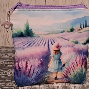 Levendulamező :) neszesszer/sminktáska/betéttartó - táska & tok - neszesszer - Meska.hu