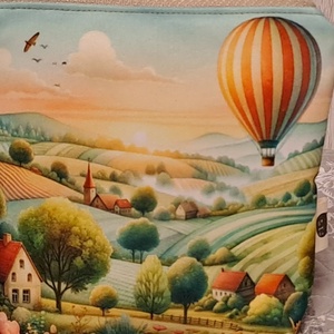 Hőlégballon :) neszesszer/sminktáska/betéttartó - táska & tok - neszesszer - Meska.hu