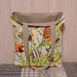 Vidám halas :) szatyor, vászontáska, ökotáska - táska & tok - bevásárlás & shopper táska - shopper, textiltáska, szatyor - Meska.hu