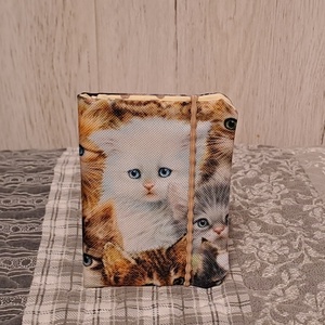 Csupa cica :) kártyatartó/irattartó, Táska & Tok, Pénztárca & Más tok, Pénztárca, Női pénztárca, Varrás, MESKA