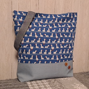 Libasorban :) szatyor, ökotáska, válltáska, Táska & Tok, Bevásárlás & Shopper táska, Shopper, textiltáska, szatyor, Varrás, MESKA