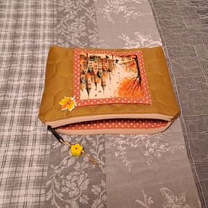 Öszi hangulat  :) neszesszer/sminktáska/irattartó - táska & tok - neszesszer - Meska.hu