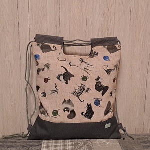 Macsekok :) - hátiszatyor, tornazsák, gymbag, Táska & Tok, Hátizsák, Tornazsák, Gymbag, Varrás, MESKA