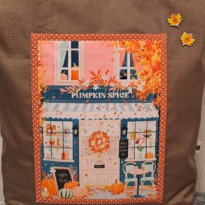 Pumpkin spice :) szatyor, ökotáska, válltáska - táska & tok - bevásárlás & shopper táska - shopper, textiltáska, szatyor - Meska.hu