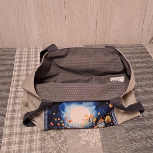 Őszi éjszaka :) szatyor, ökotáska, válltáska - táska & tok - bevásárlás & shopper táska - shopper, textiltáska, szatyor - Meska.hu