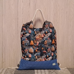 Marcipán hatás :) - hátiszatyor, tornazsák, gymbag, Táska & Tok, Hátizsák, Tornazsák, Gymbag, Varrás, MESKA