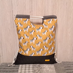 Zebrák :) - hátiszatyor, tornazsák, gymbag - táska & tok - hátizsák - tornazsák, gymbag - Meska.hu