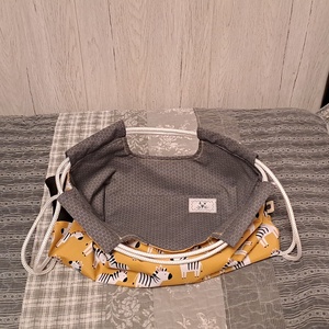 Zebrák :) - hátiszatyor, tornazsák, gymbag - táska & tok - hátizsák - tornazsák, gymbag - Meska.hu