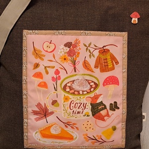 Chill :) szatyor, ökotáska, válltáska - táska & tok - bevásárlás & shopper táska - shopper, textiltáska, szatyor - Meska.hu