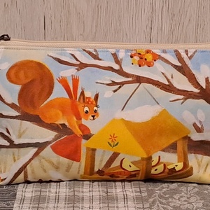 Mókuska:) neszesszer/sminktáska/betéttartó - táska & tok - neszesszer - Meska.hu