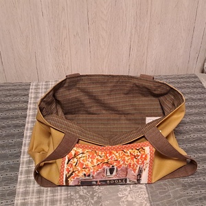 Őszi színek  :) szatyor, ökotáska, válltáska - táska & tok - bevásárlás & shopper táska - shopper, textiltáska, szatyor - Meska.hu