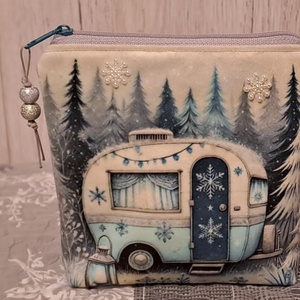 Lakókocsi :) neszesszer/sminktáska/betéttartó - táska & tok - neszesszer - Meska.hu