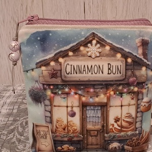 Fahéjas süti :) neszesszer/sminktáska/betéttartó - táska & tok - neszesszer - Meska.hu