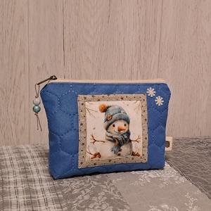 Hóemberke  :) neszesszer/sminktáska/irattartó, Táska & Tok, Neszesszer, Varrás, MESKA