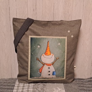 Legyen hó :) szatyor, ökotáska, válltáska - Meska.hu