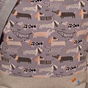 Tacskók 2.0 :) szatyor, ökotáska, válltáska - táska & tok - bevásárlás & shopper táska - shopper, textiltáska, szatyor - Meska.hu