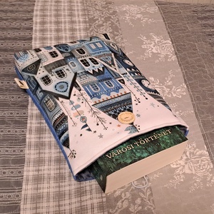 Város kékben :) könyvtasak, könyvtok, tablet tok - táska & tok - ebook & tablet tok - Meska.hu