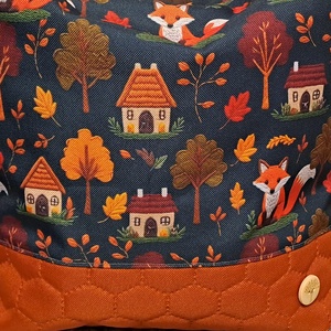 Őszi motívumok :) variálható válltáska/hátizsák/crossbody táska - táska & tok - variálható táska - Meska.hu