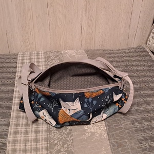 Sálas cicák :) variálható válltáska/hátizsák/crossbody táska - táska & tok - variálható táska - Meska.hu