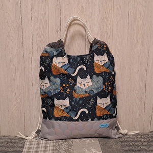 Sálas macsekok :) - hátiszatyor, tornazsák, gymbag - Meska.hu