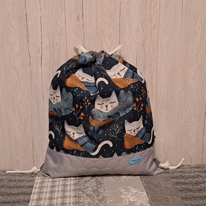 Sálas macsekok :) - hátiszatyor, tornazsák, gymbag - táska & tok - hátizsák - tornazsák, gymbag - Meska.hu