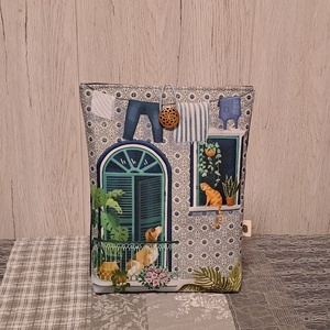 Mediterrán hangulat :) könyvtasak, könyvtok, tablet tok - Meska.hu