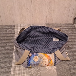 A hold arca  :) szatyor, ökotáska, válltáska - táska & tok - bevásárlás & shopper táska - shopper, textiltáska, szatyor - Meska.hu