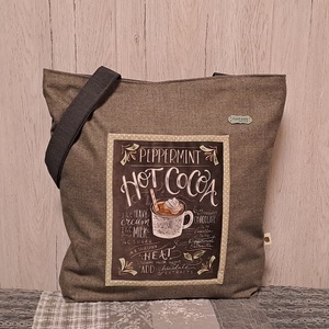 Habos kakaó  :) szatyor, ökotáska, válltáska - Meska.hu