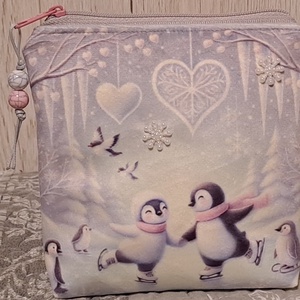 Jégtánc :) neszesszer/sminktáska/betéttartó - táska & tok - neszesszer - Meska.hu