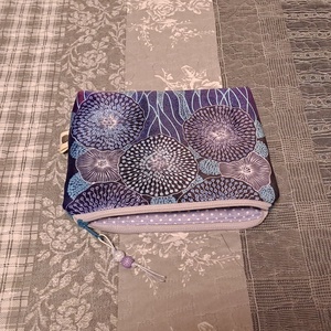 Lila-türkiz  :) neszesszer/sminktáska/irattartó - táska & tok - neszesszer - Meska.hu