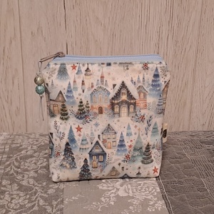 Téli táj :) neszesszer/sminktáska/betéttartó - táska & tok - neszesszer - Meska.hu