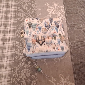 Téli táj :) neszesszer/sminktáska/betéttartó - táska & tok - neszesszer - Meska.hu