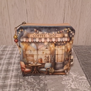 Coffee shop :) neszesszer/sminktáska/betéttartó - Meska.hu