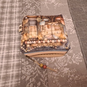 Coffee shop :) neszesszer/sminktáska/betéttartó - táska & tok - neszesszer - Meska.hu