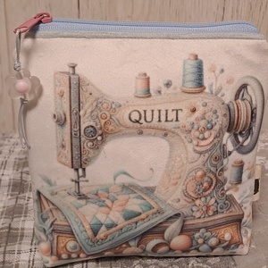 Vintage varrógép :) neszesszer/sminktáska/betéttartó - táska & tok - neszesszer - Meska.hu