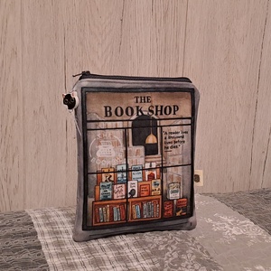 Könyvesbolt :) e-book/notesz tok, Táska & Tok, Ebook & Tablet tok, Varrás, MESKA