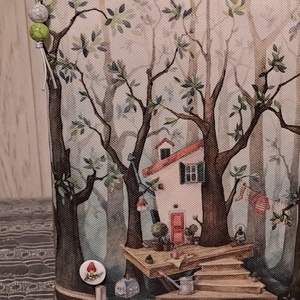 Erdő mélyén házikó :) e-book/notesz tok - táska & tok - ebook & tablet tok - Meska.hu