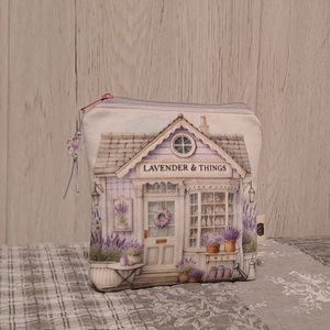 Levendulás hangulat :) neszesszer/sminktáska/betéttartó - Meska.hu