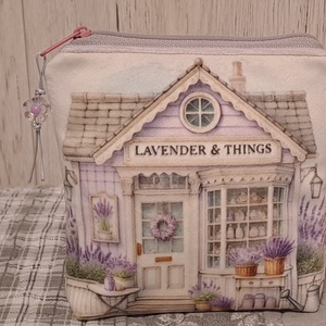 Levendulás hangulat :) neszesszer/sminktáska/betéttartó - táska & tok - neszesszer - Meska.hu