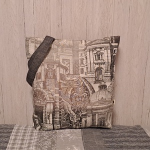 Koptatott hatás :) szatyor, ökotáska, válltáska - Meska.hu