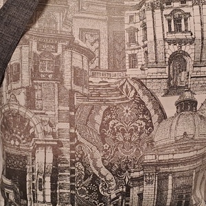 Koptatott hatás :) szatyor, ökotáska, válltáska - táska & tok - bevásárlás & shopper táska - shopper, textiltáska, szatyor - Meska.hu