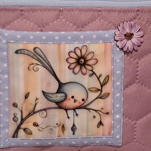 Madárka  :) neszesszer/sminktáska/irattartó - táska & tok - neszesszer - Meska.hu