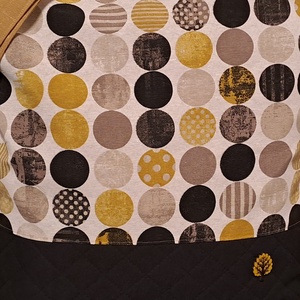 Színes körök :) szatyor, ökotáska, válltáska - táska & tok - bevásárlás & shopper táska - shopper, textiltáska, szatyor - Meska.hu