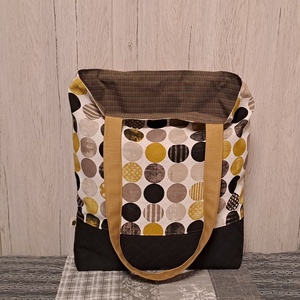 Színes körök :) szatyor, ökotáska, válltáska - táska & tok - bevásárlás & shopper táska - shopper, textiltáska, szatyor - Meska.hu