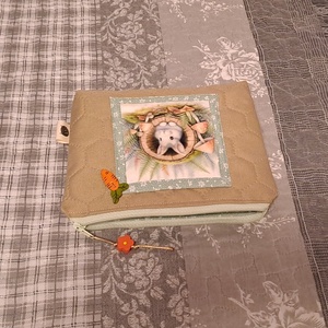 Kisnyuszi  :) neszesszer/sminktáska/irattartó - táska & tok - neszesszer - Meska.hu